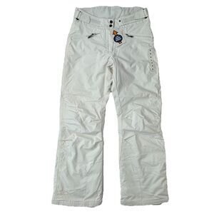 Polar Edge Silver Series Academy Snow Pants Women’s M White Waterproof Windproof